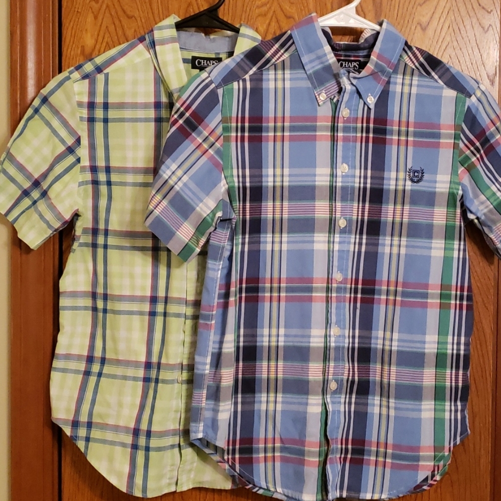 Boys Chaps button up Size M (2 Pack)